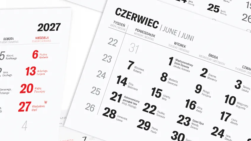 Kalendaria - niezbędne przez cały rok