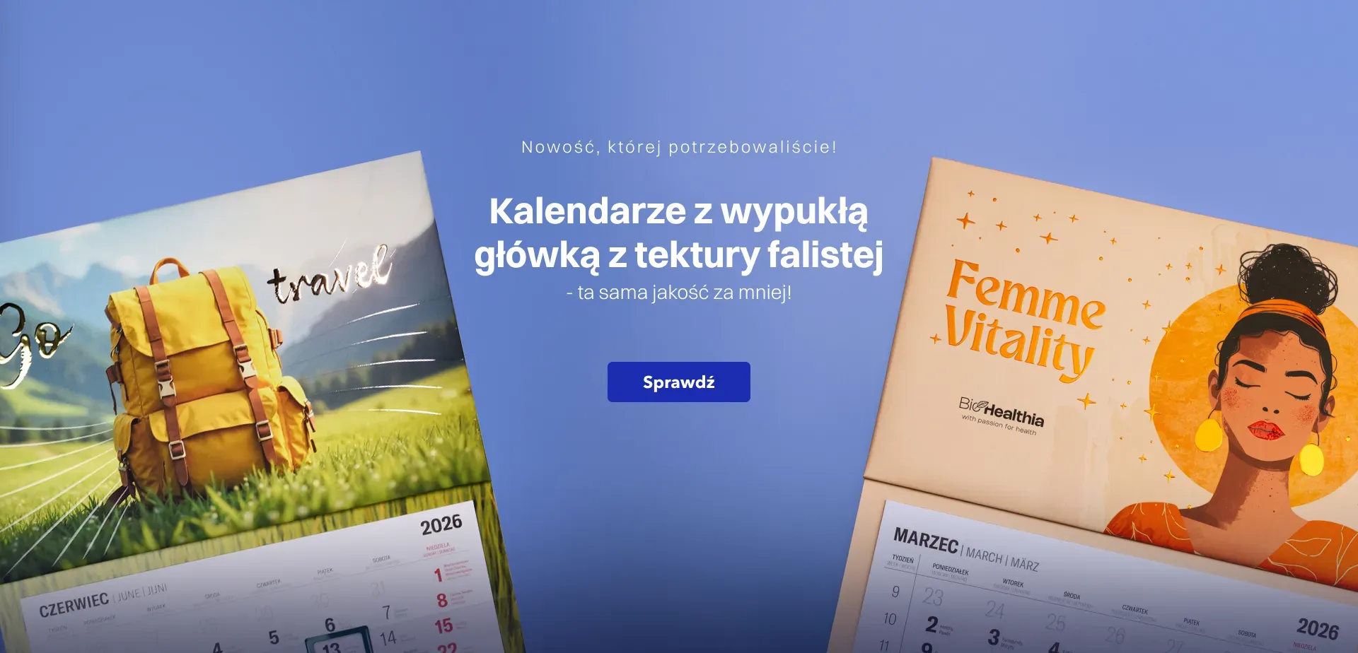Tańsze kalendarze trójdzielne