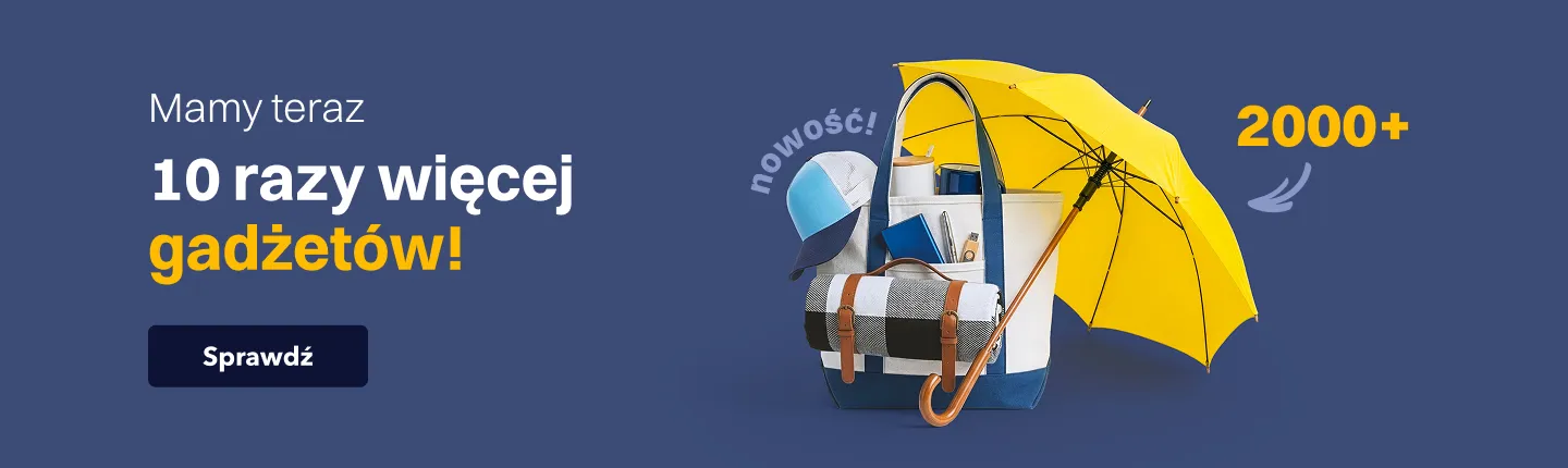 Nowość w Drukomat.pl! Gadżety reklamowe! Ponad 1500 produktów! Sprawdź