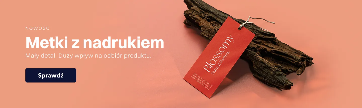 Metki z nadrukiem NOWOŚĆ