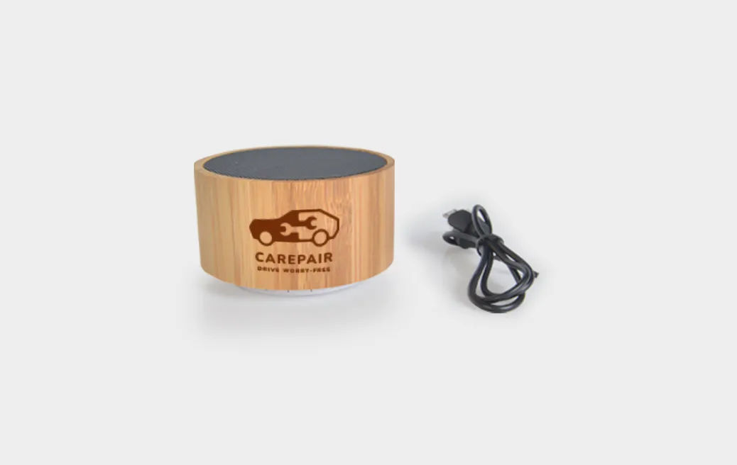 Głośnik bluetooth bambusowy