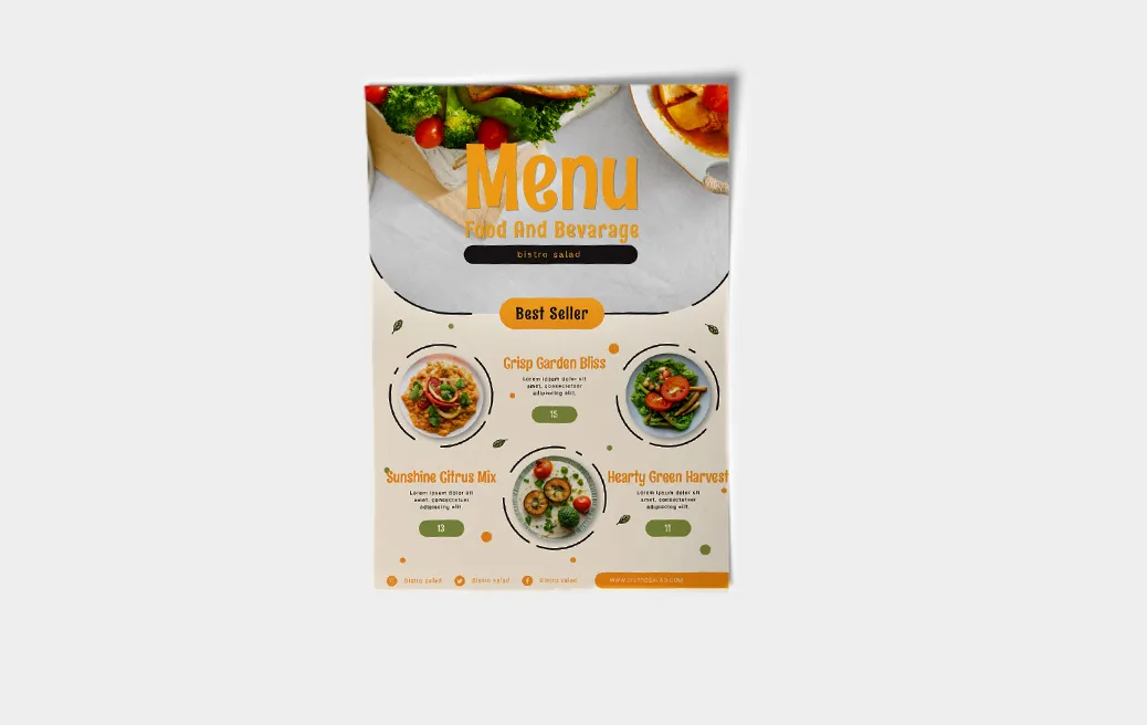 Menu karty