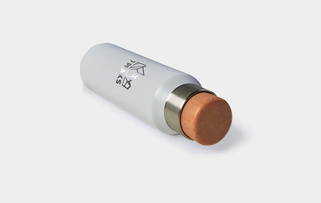 Termos stalowy biały 500 ml
