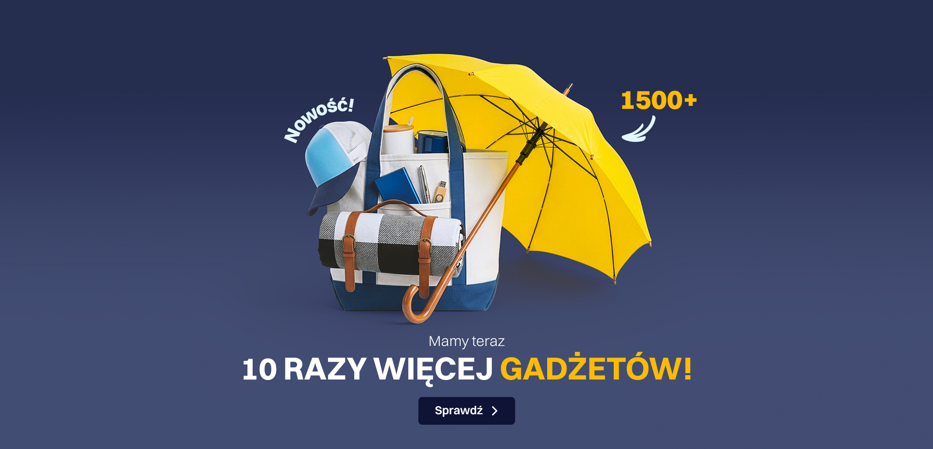 Nowość w Drukomat.pl! Gadżety reklamowe! Ponad 1500 produktów! Sprawdź
